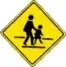 Approaching School Sign warning sign
