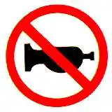 Thai no honking sign